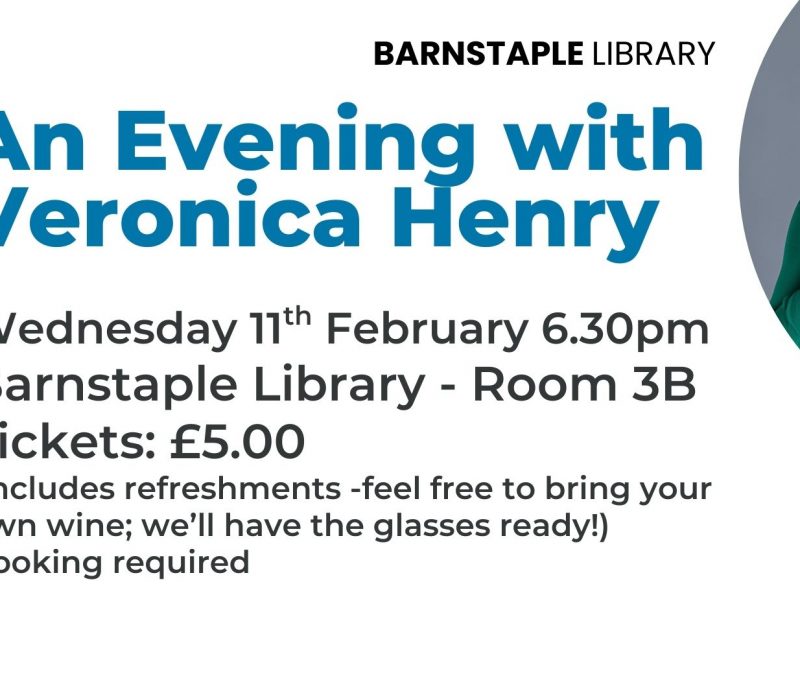 An Evening with Veronica Henry Eventbrite